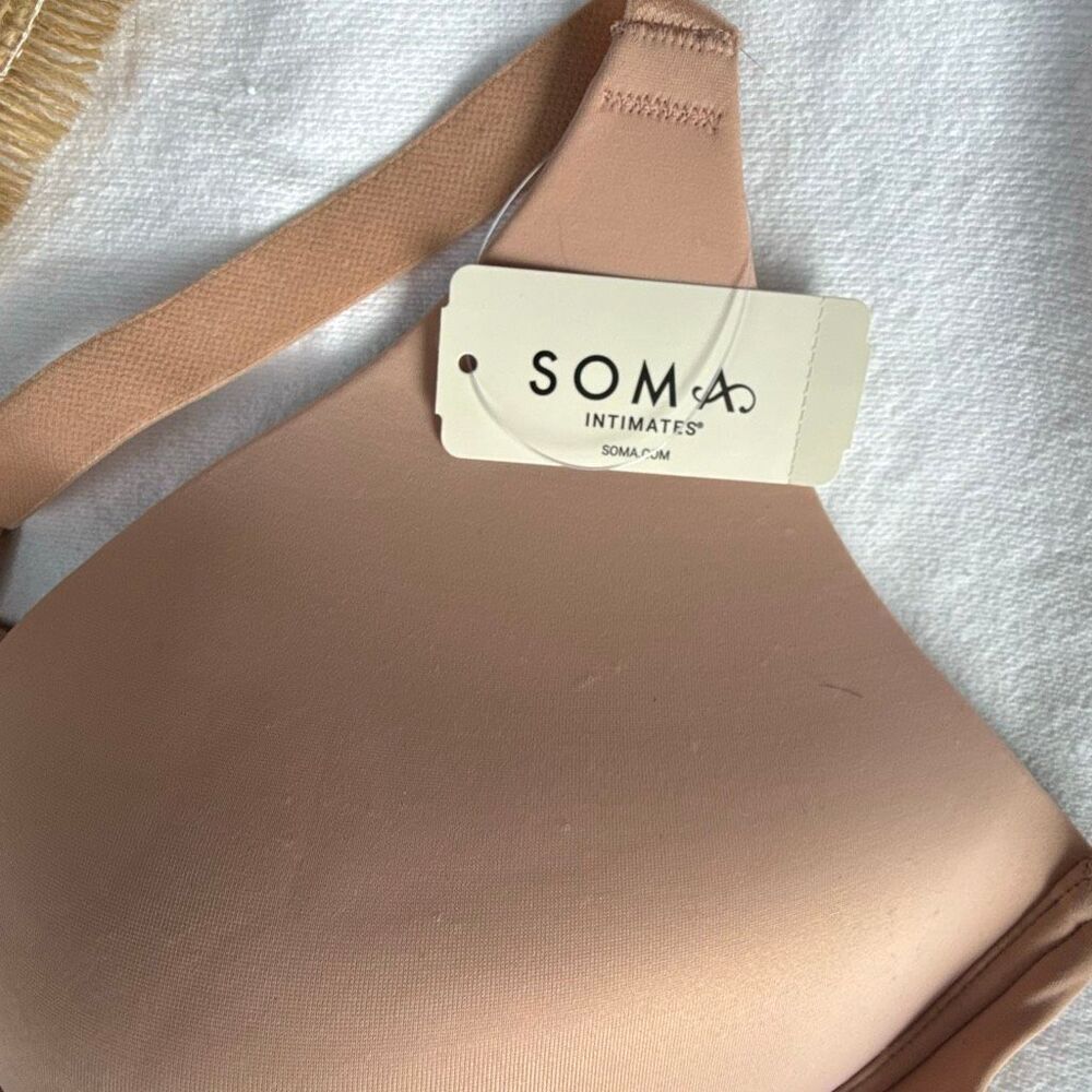 NWT Soma ENBLISS Luxe Plunge Bralette XXL - Hush - Picture 5 of 8